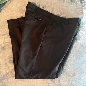 IZOD Men's Classic Black Dress Pants